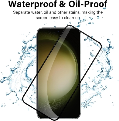 Picture of Samsung Galaxy S25 Ultra 5G (5D 9D 11D 13D 21D) Screen Protector Tempered Glass Film 9H Hardness Full Coverage No Bubbles and Fingerprint Scratch-Resistant