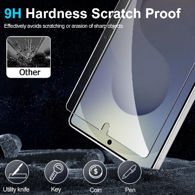 Picture of Samsung Galaxy S25 Ultra 5G Screen Protector 3D Tempered Clear Screen protector Gorilla Glass Transparent Clear Ultra Thin