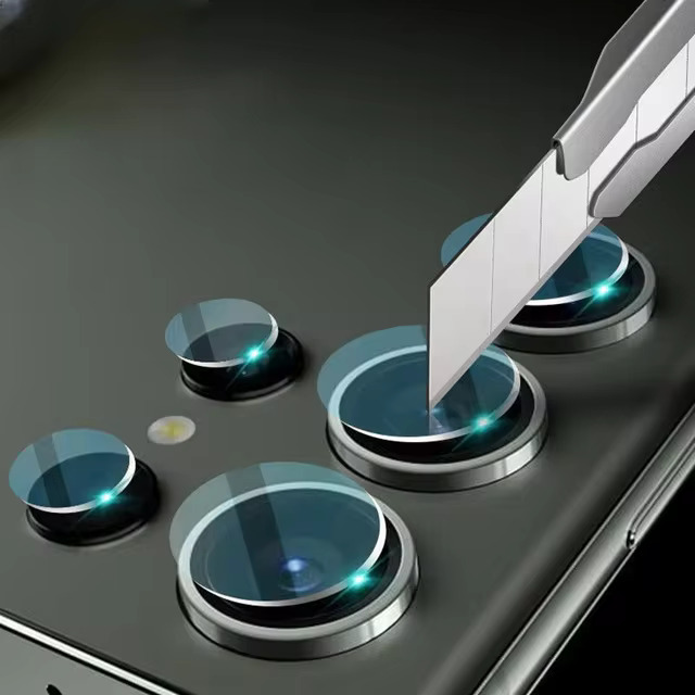 Picture of 2in1 Protector Combo Pack for vivo Samsung Galaxy S25 Ultra 5G (Clear Screen Protector Glass + Camera Lens Protector)