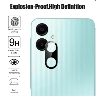 Picture of 2in1 Protector Combo Pack for Samsung Galaxy A06 (Premium Full Screen Protector Glass + 3D Camera Lens Protector)