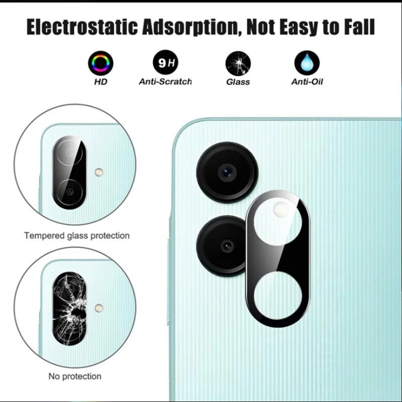 Picture of 2in1 Protector Combo Pack for Samsung Galaxy A06 (Front Hydrogel Screen Protector Poly + 3D Camera Lens Protector Glass)
