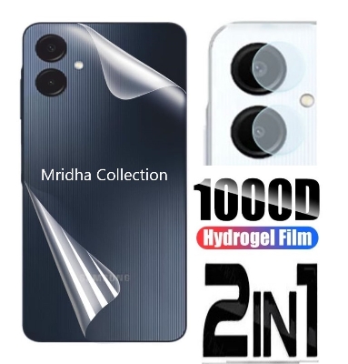 Picture of 2in1 Back Protector Combo Pack for Samsung Galaxy A06 (Back Hydrogel Poly Protector + Camera Lens Protector)