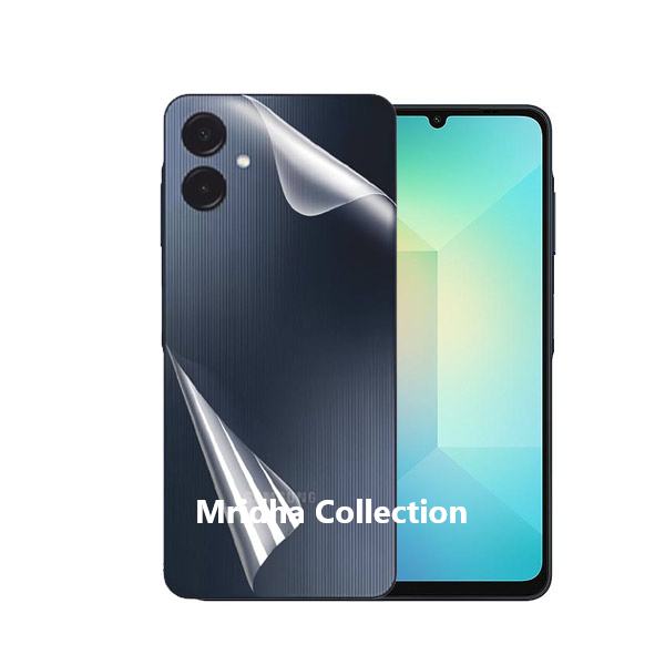 Picture of 2in1 Back Protector Combo Pack for Samsung Galaxy A06 (Back Hydrogel Poly Protector + Camera Lens Protector)