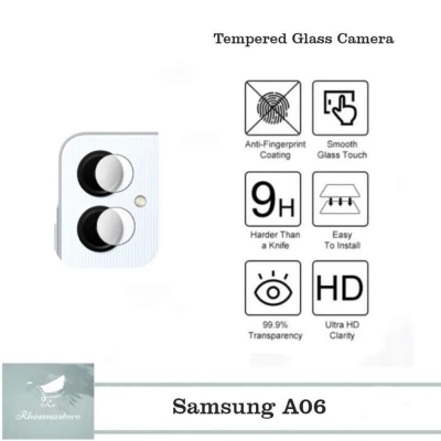 Picture of Samsung Galaxy A06 Back Camera Lens Screen Protector Rear Camera Lens Screen Protector,Upgraded HD,Clear Scratch Resistant(Nano Poly)
