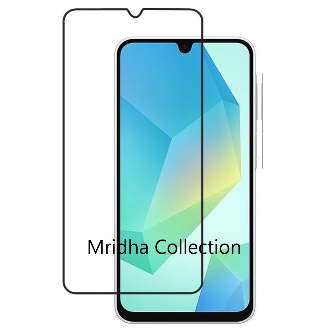Picture of 3in1 Protector Combo Pack for Samsung Galaxy A16 (5d Full Screen Protector Glass + Back Hydrogel Protector Poly + Camera Lens Protector)