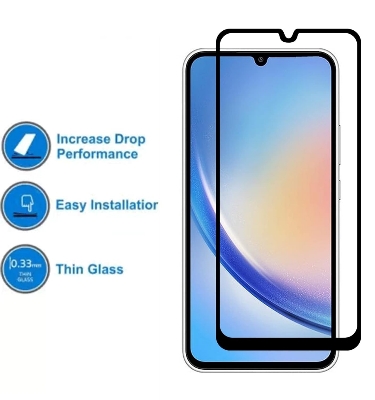 Picture of 2in1 Protector Combo Pack for Samsung Galaxy A26 (5d Full Screen Protector Glass + 3D Camera Lens Protector)