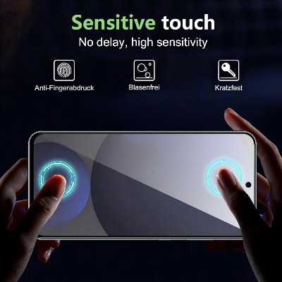 Picture of Samsung Galaxy A56 (5D 9D 11D 13D 21D) Screen Protector Tempered Glass Film 9H Hardness Full Coverage No Bubbles and Fingerprint Scratch-Resistant