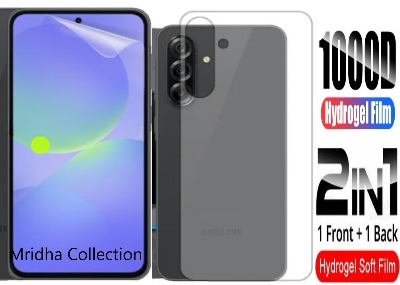 Picture of 2in1 Protector Combo Pack for Samsung Galaxy A36 (Front Hydrogel Protector Poly + Back Hydrogel Protector Poly)
