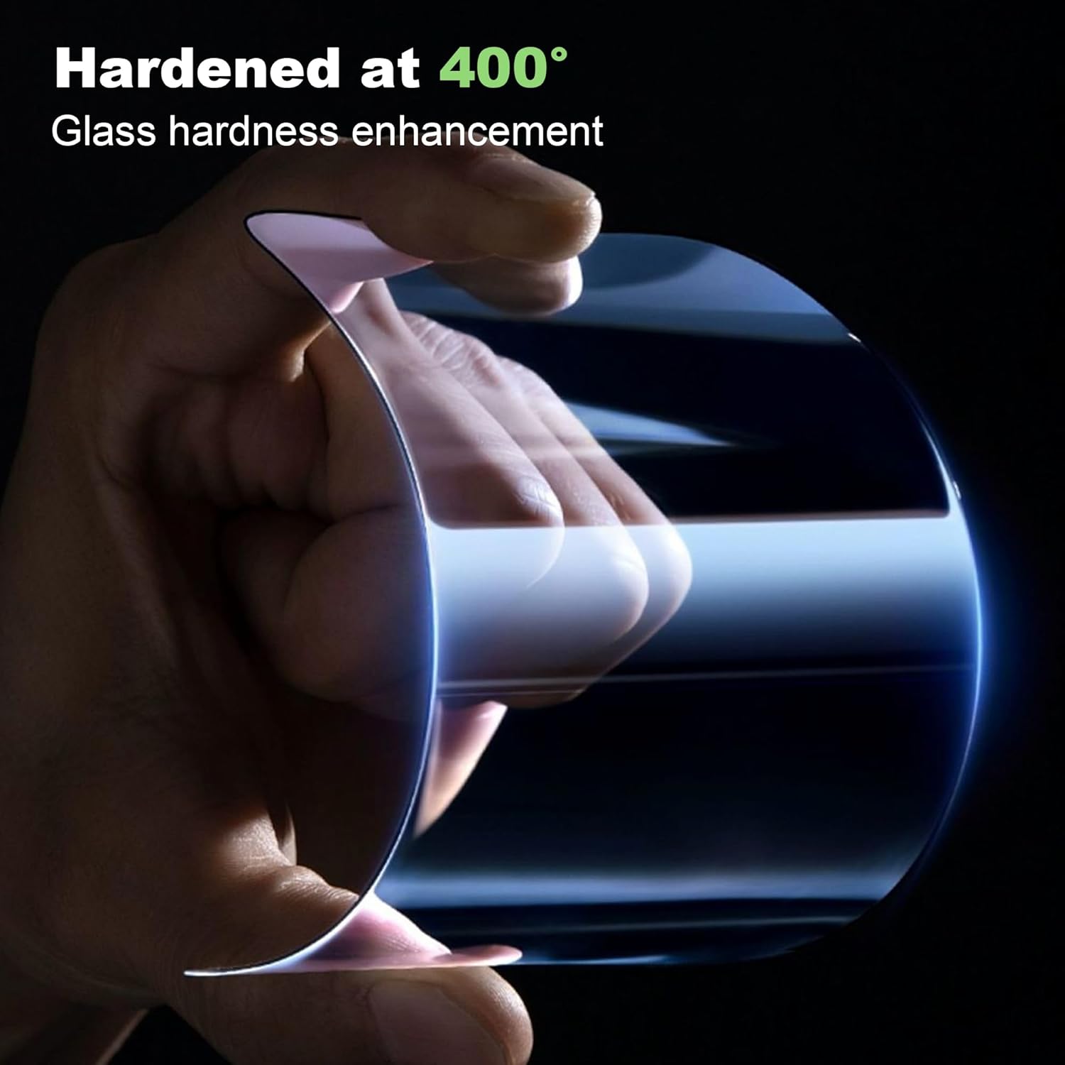 Picture of Samsung Galaxy A56 Premium Full Coverage Glass Protector Tempered Glass Screen Protector 9H Hardness