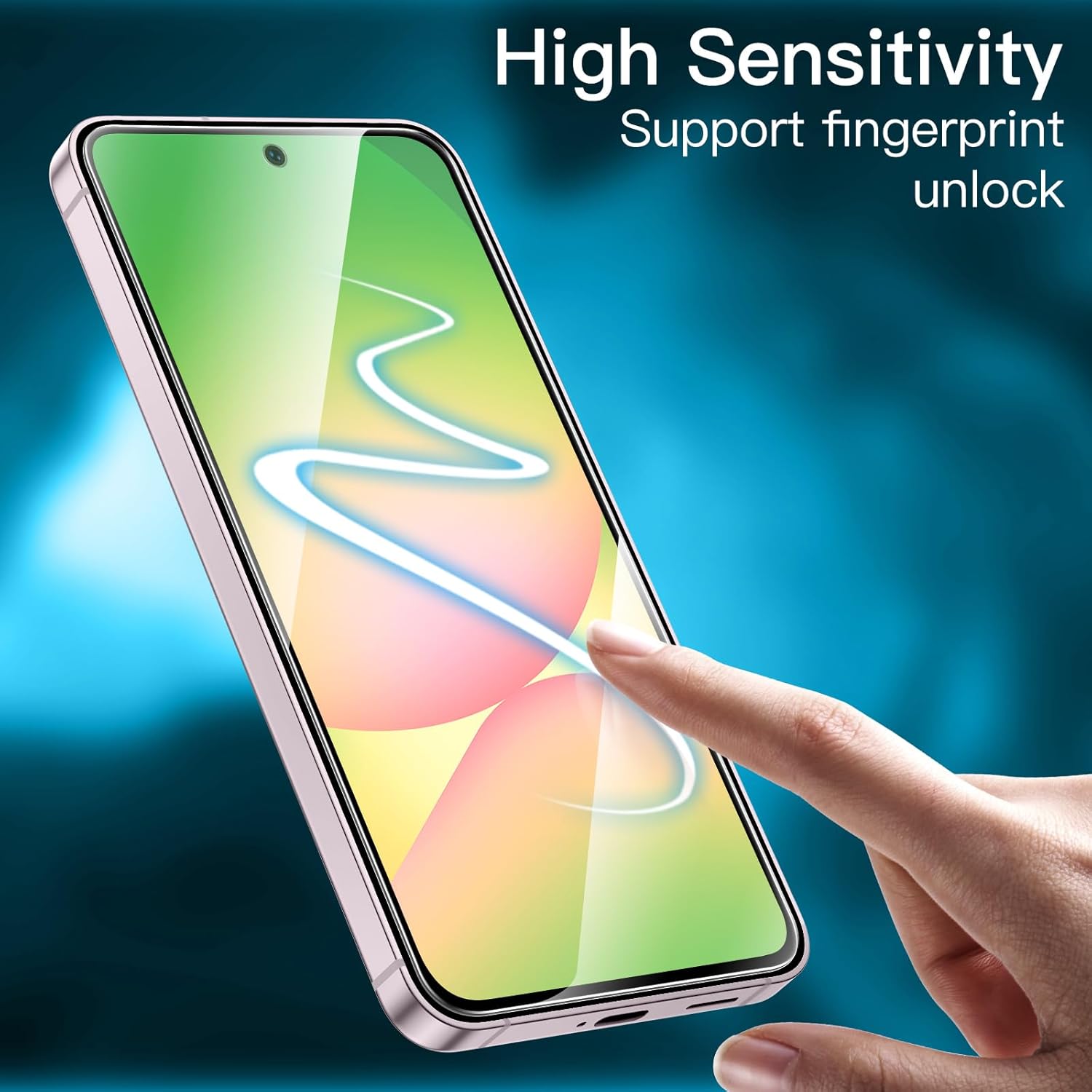 Picture of 2in1 Protector Combo Pack for Samsung Galaxy A56 (Clear Screen Protector Glass + 3D Camera Lens Protector)