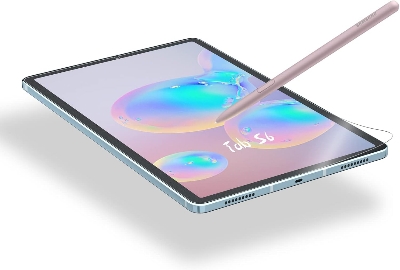 Picture of Samsung Galaxy Tab S6 10.5 inches Clear Transparent Tempered Glass Film Screen Protector  SM-T860, SM-T865