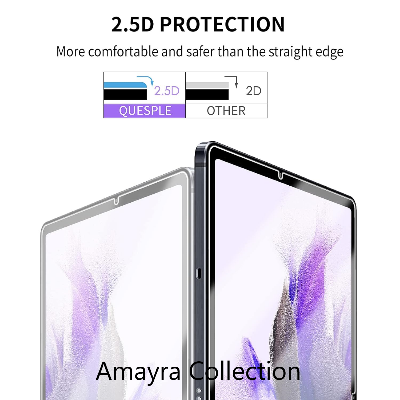 Picture of Samsung Galaxy Tab S10 Ultra 14.6 inches SM-X920, SM-X926B, SM-X926N, SM-X920N  Clear Transparent Tempered Glass Film Screen Protector