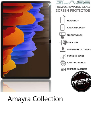 Picture of Samsung Galaxy Tab S10 Ultra 14.6 inches SM-X920, SM-X926B, SM-X926N, SM-X920N  Clear Transparent Tempered Glass Film Screen Protector