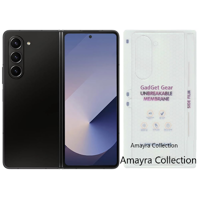 Picture of Samsung Galaxy Z Fold 5 5G / Samsung Galaxy Z Fold5 5G TPU Protective Film Hydrogel Back Poly Protector Screen Protector Anti-Shatter / High Definition (Back Poly)