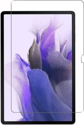 Picture of Samsung Galaxy Tab S7 FE 12.4 inches SM-T730, SM-T736B Clear Transparent Tempered Glass Film Screen Protector