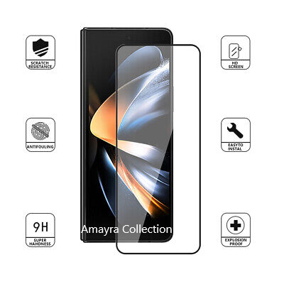 Picture of Samsung Galaxy Z Fold 6 5G / Samsung Galaxy Z Fold6 5G Tempered Glass Front Screen Protector Premium Screen Guard Protector,9H Hardness