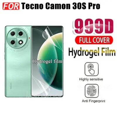 Picture of 2in1 Protector Combo Pack for Tecno Camon 30S (Front Hydrogel Protector Poly + Back Hydrogel Protector Poly)