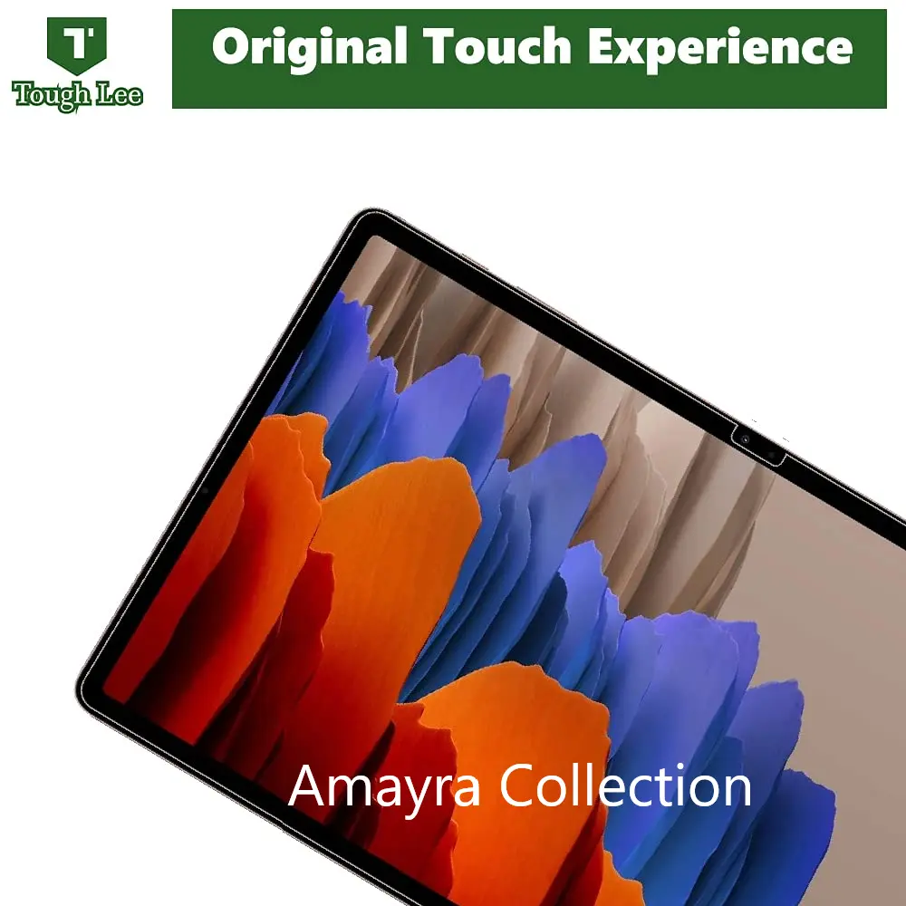 Picture of Samsung Galaxy Tab S9+ / Samsung Galaxy Tab S9 Plus 12.4 inches SM-X810, SM-X816B Clear Transparent Tempered Glass Film Screen Protector