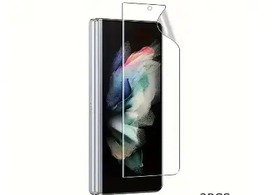 Picture of Samsung Galaxy Z Fold 4 5G / Samsung Galaxy Z Fold4 5G TPU Protective Film Hydrogel Front Poly Protector Screen Protector Anti-Shatter / High Definition (Front Poly)