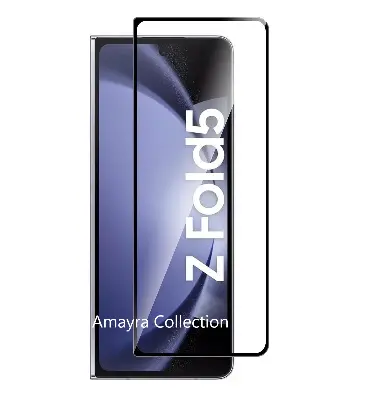 Picture of Samsung Galaxy Z Fold 5 5G / Samsung Galaxy Z Fold5 5G Tempered Glass Front Screen Protector Premium Screen Guard Protector,9H Hardness