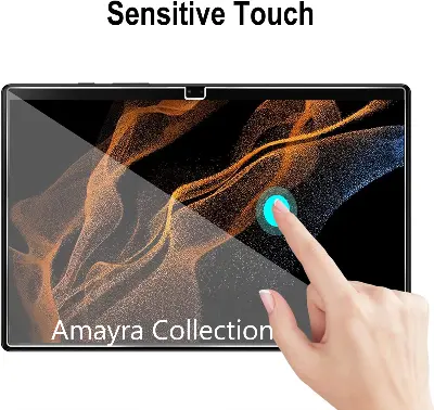 Picture of Samsung Galaxy Tab S8 Ultra 14.6 inches SM-X900, SM-X906, SM-X906B, SM-X906U, SM-X906N Clear Transparent Tempered Glass Film Screen Protector