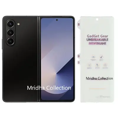 Picture of 4in1 Samsung Galaxy Z Fold 5 5G / Samsung Galaxy Z Fold5 5G Full Coverage Screen Protector Hydrogel Film (Outside Screen + Inside Screen + Back + Side Protector)