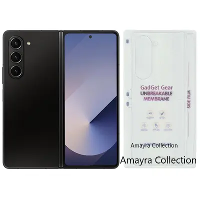 Picture of Samsung Galaxy Z Fold 2 5G / Samsung Galaxy Z Fold2 5G TPU Protective Film Hydrogel Back Poly Protector Screen Protector Anti-Shatter / High Definition (Back Poly)