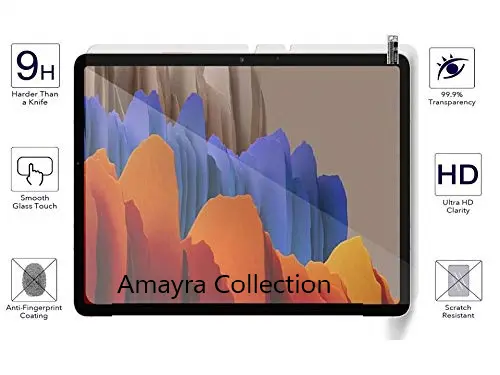 Picture of Samsung Galaxy Tab S8 11.0 inches SM-X700, SM-X706, SM-X706B, SM-X706U, SM-X706N Clear Transparent Tempered Glass Film Screen Protector