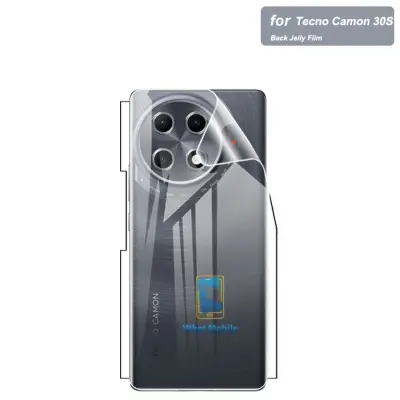 Picture of 2in1 Protector Combo Pack for Tecno Camon 30S Pro (Front Hydrogel Protector Poly + Back Hydrogel Protector Poly)