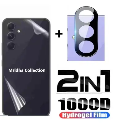 Picture of 2in1 Back Protector Combo Pack for Samsung Galaxy A25 (Back Hydrogel Poly Protector+9h Camera Lens Protector)
