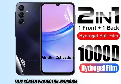 Picture of 2in1 Protector Combo Pack for Samsung Galaxy A25 (Front Hydrogel Protector Poly+Back Hydrogel Protector Poly)