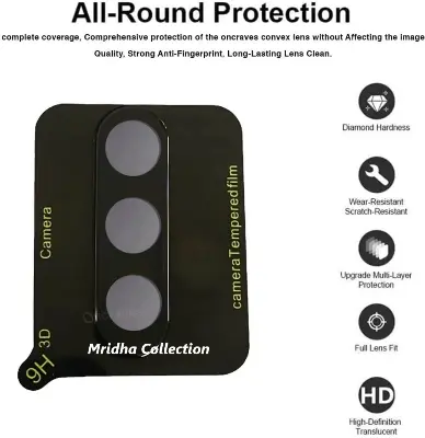 Picture of 2in1 Protector Combo Pack for Samsung Galaxy A25 (Premium Full Screen Protector Glass+9h Camera Lens Protector)
