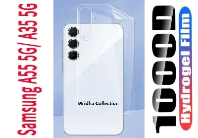 Picture of 3in1 Protector Combo Pack for Samsung Galaxy A35 (Front Hydrogel Screen Protector Poly+Back Hydrogel Poly Protector+Camera Lens Protector)