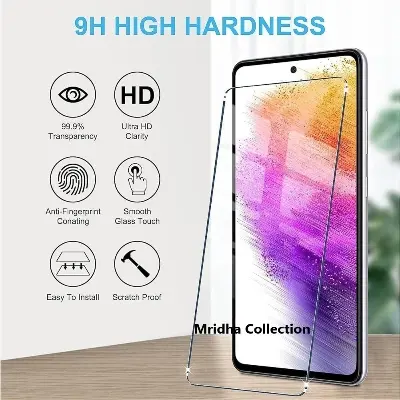 Picture of 2in1 Protector Combo Pack for Samsung Galaxy A35 (Premium Full Screen Protector Glass+9h Camera Lens Protector)