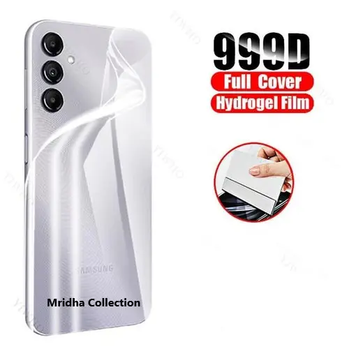 Picture of Samsung Galaxy A35 TPU Protective Film Hydrogel Back Poly Protector Screen Protector Anti-Shatter / High Definition (Back Poly)