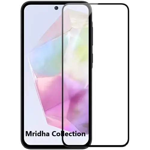 Picture of 2in1 Protector Combo Pack for Samsung Galaxy A35 (5d Full Screen Protector Glass+9h Camera Lens Protector)