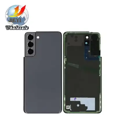 Picture of For Samsung Galaxy S21 5G Phone Battery Back Cover Backshell Replacement Glass Part Back Door