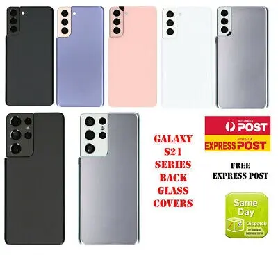 Picture of For Samsung Galaxy S21 5G Phone Battery Back Cover Backshell Replacement Glass Part Back Door