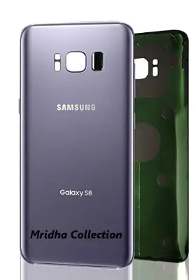 Picture of For Samsung Galaxy S8 Phone Battery Back Cover Backshell Replacement Glass Part