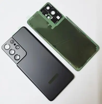 Picture of For Samsung Galaxy S21 Ultra 5G Phone Battery Back Cover Backshell Replacement Glass Part Back Door
