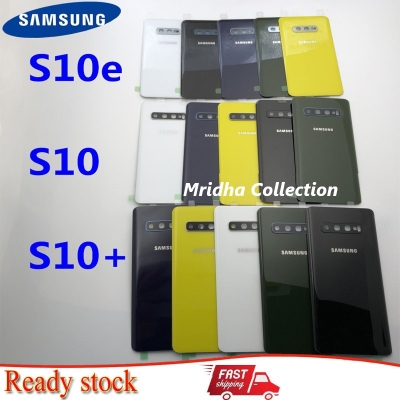 Picture of For Samsung Galaxy S10 4G Phone Battery Back Cover Backshell Replacement Glass Part