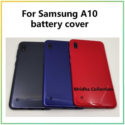 Picture of Samsung Galaxy A10 Back Door Rear Housing Case Body Casing Replacement For with Side Buttons