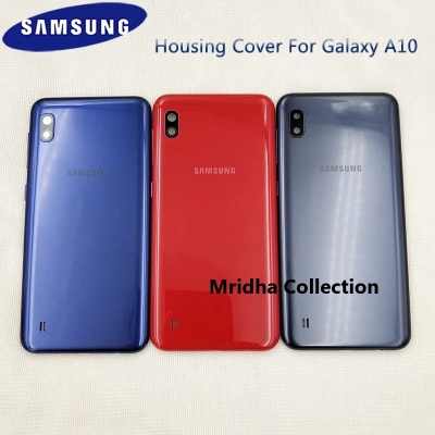 Picture of Samsung Galaxy A10 Back Door Rear Housing Case Body Casing Replacement For with Side Buttons