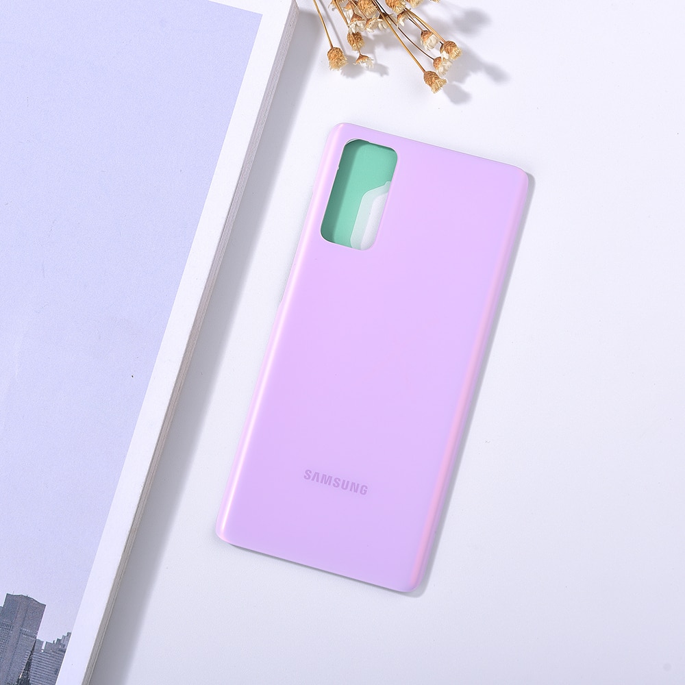 Picture of For Samsung Galaxy S20 FE 4G Phone Battery Back Cover Backshell Replacement Glass Part
