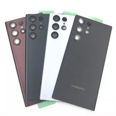 Picture of For Samsung Galaxy S22 Ultra 5G Phone Battery Back Cover Backshell Replacement Glass Part Back Door