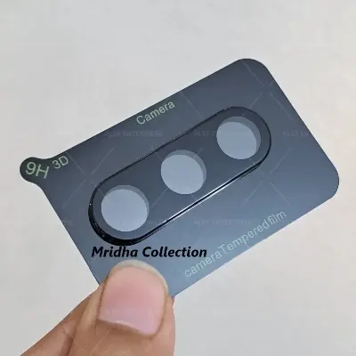 Picture of Samsung Galaxy A55 Back 9H Full Camera Lens Protector Rear 9H 3D Camera Lens Protector,Upgraded HD,Clear Scratch Resistant [With Photo Friendly Flash Cut]