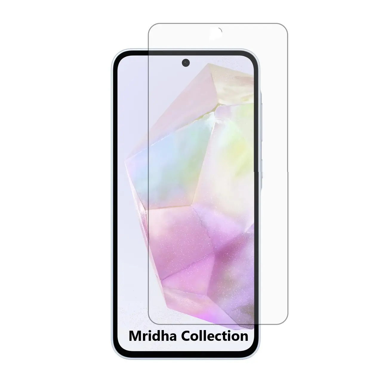 Picture of Samsung Galaxy A55 Screen Protector 3D Tempered Clear Screen protector Premium Product Gorilla Glass Transparent Clear Ultra Thin - Durable & Scratch Resistant - Easy to Install