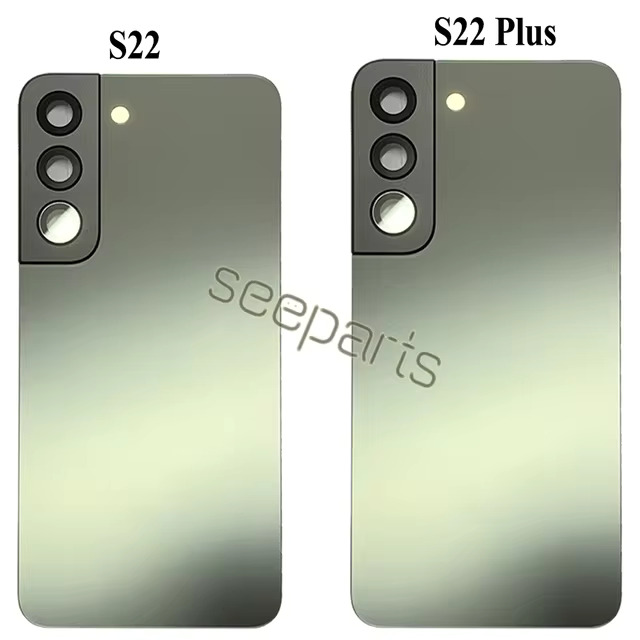 Picture of For Samsung Galaxy S22+ 5G / Samsung Galaxy S22 Plus 5G Phone Battery Back Cover Backshell Replacement Glass Part Back Door