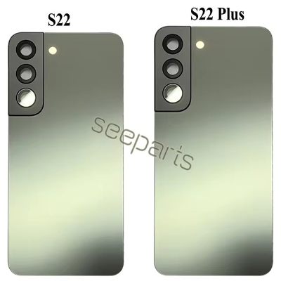 Picture of For Samsung Galaxy S22+ 5G / Samsung Galaxy S22 Plus 5G Phone Battery Back Cover Backshell Replacement Glass Part Back Door