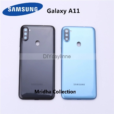 Picture of Samsung Galaxy A11 Back Door Rear Housing Case Body Casing Replacement For with Side Buttons